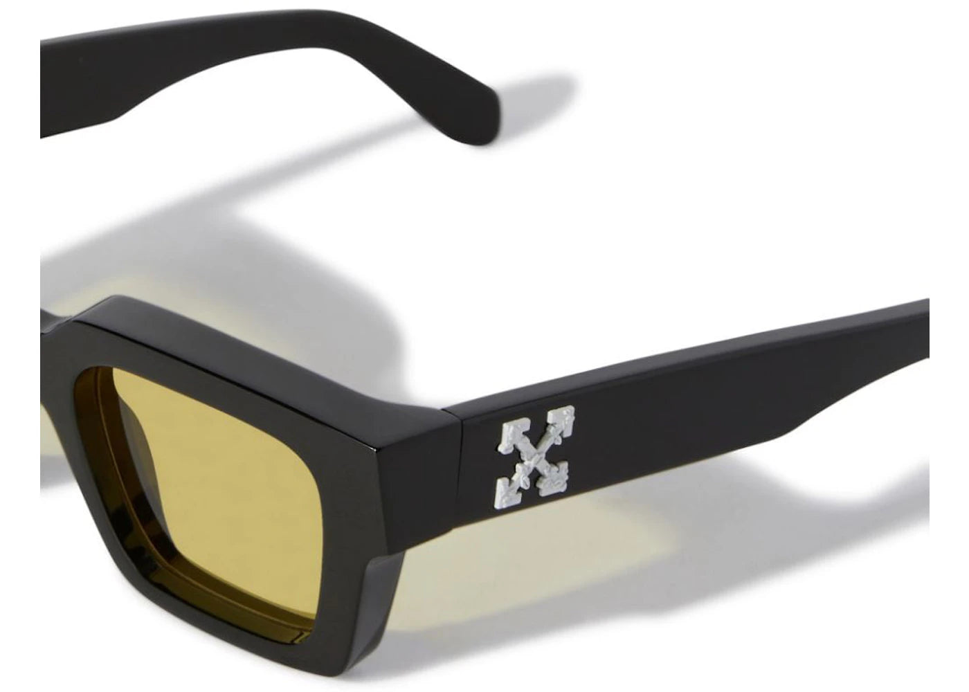 off-white sunglasses virgil rectangular frame black yellow (19321709) No Find