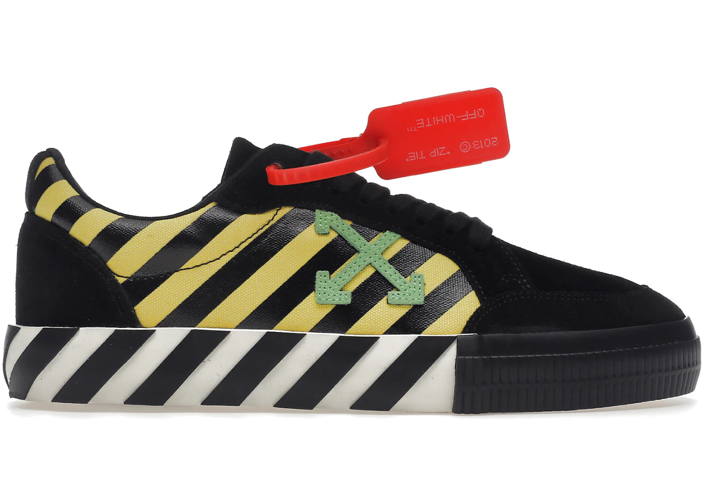 Off-White Vulc Low Black Yellow Green