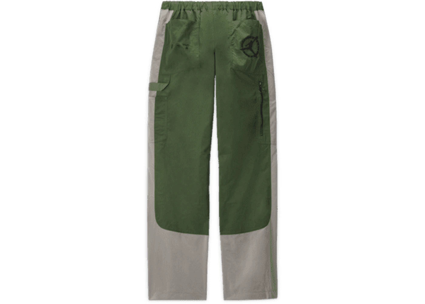 off-white x jordan track pant green/grey