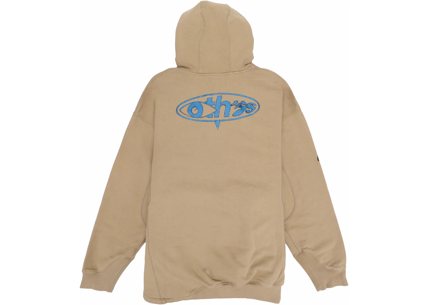 off-white x nike 006 fleece hoodie beige