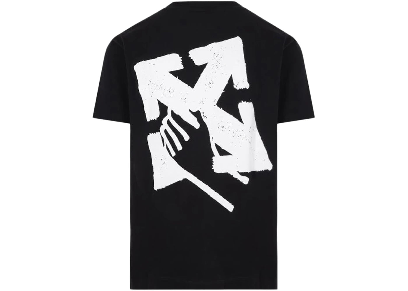 off-white hand arrow slim t-shirt black/white