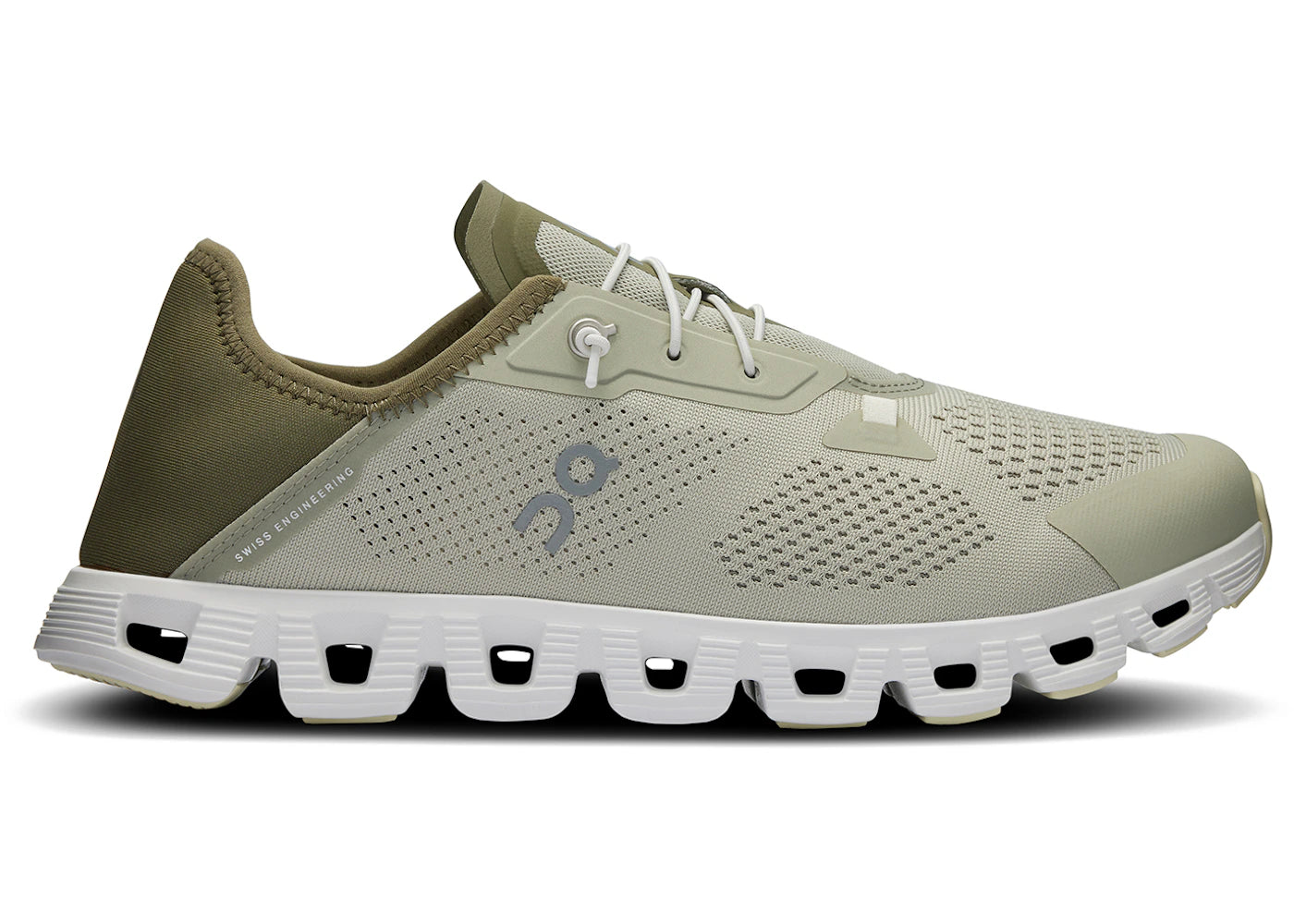 On Running Cloud 5 Coast Chalk Olive