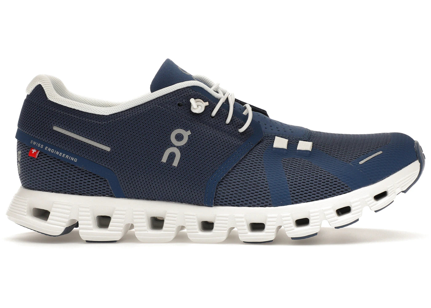 On Running Cloud 5 Denim White (Women'S)