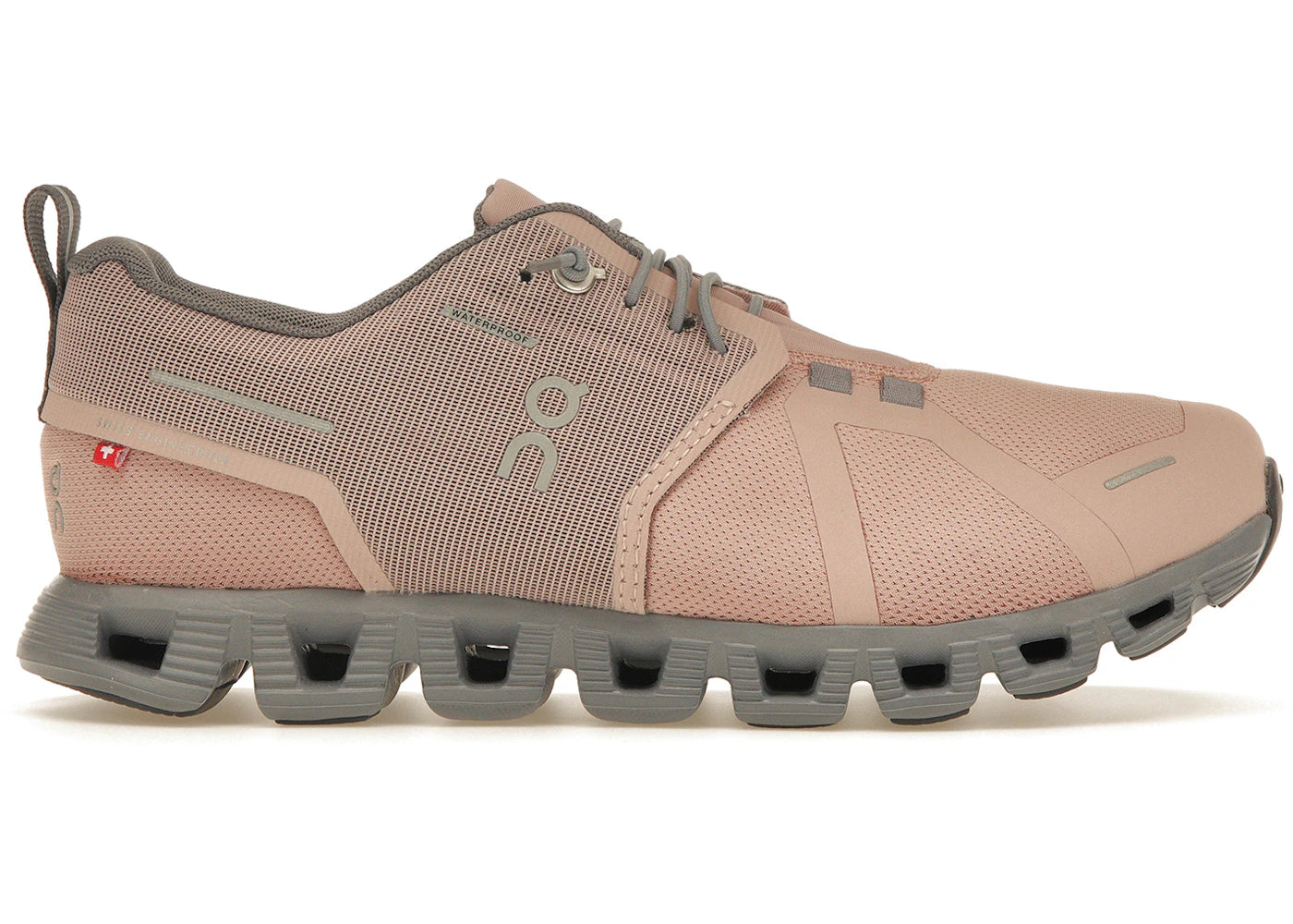 On Running Cloud 5 Waterproof Rose Fossil (Women'S)