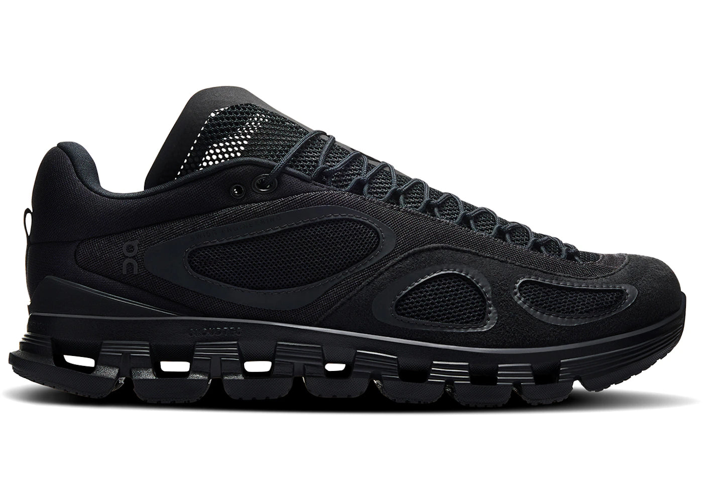 on running cloud x fka twigs black (women's)