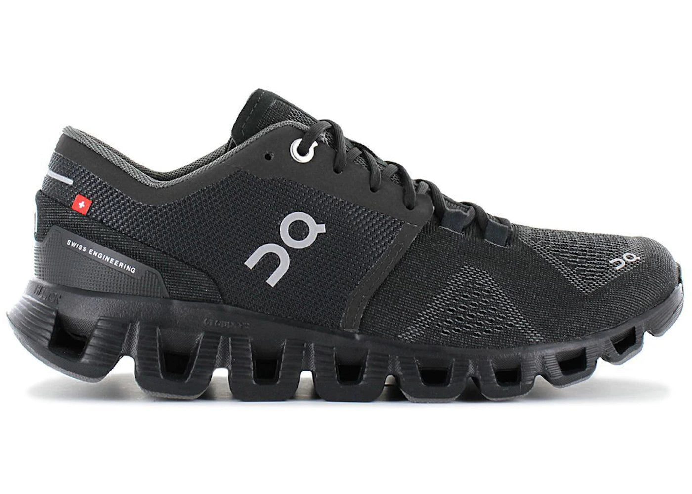 On Running Cloud X Black Asphalt Grey (Women'S)