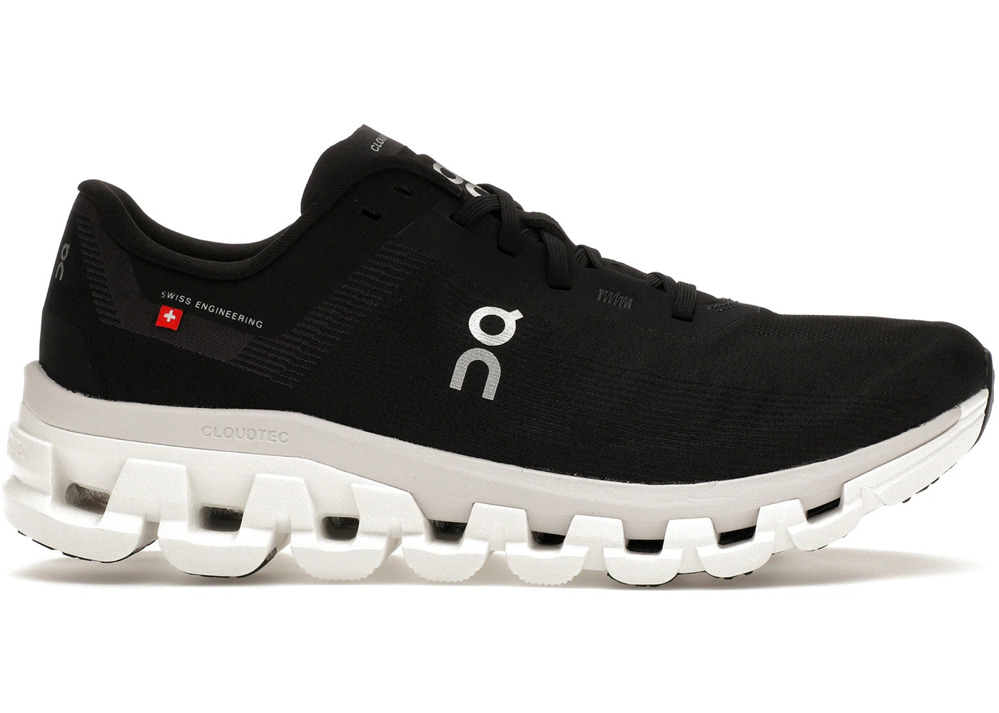 On Running Cloudflow 4 Black White (Women'S)