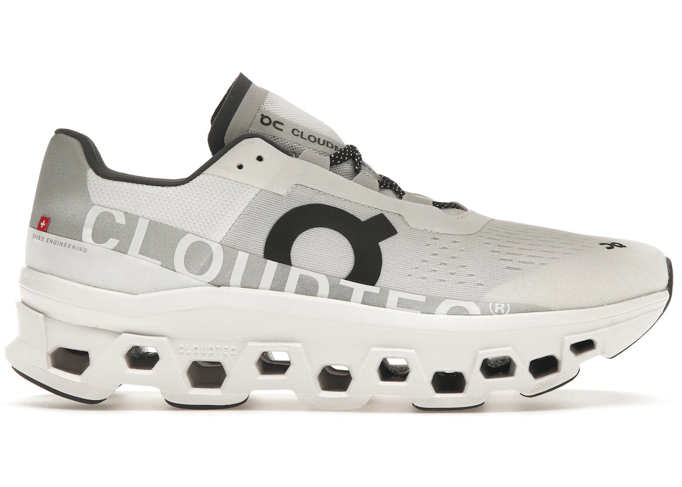 on running cloudmonster all white