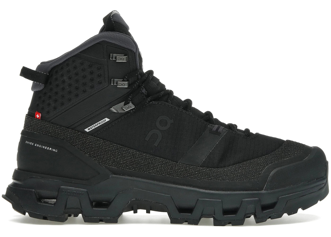 On Running Cloudrock Trek Waterproof Black