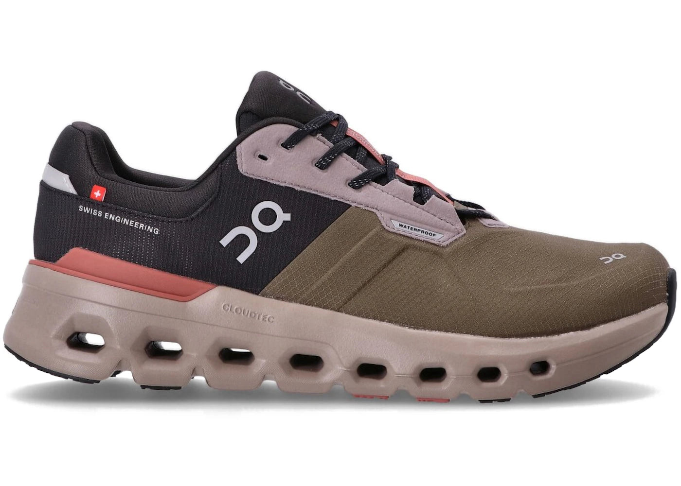 On Running Cloudrunner 2 Waterproof Olive Mahogany
