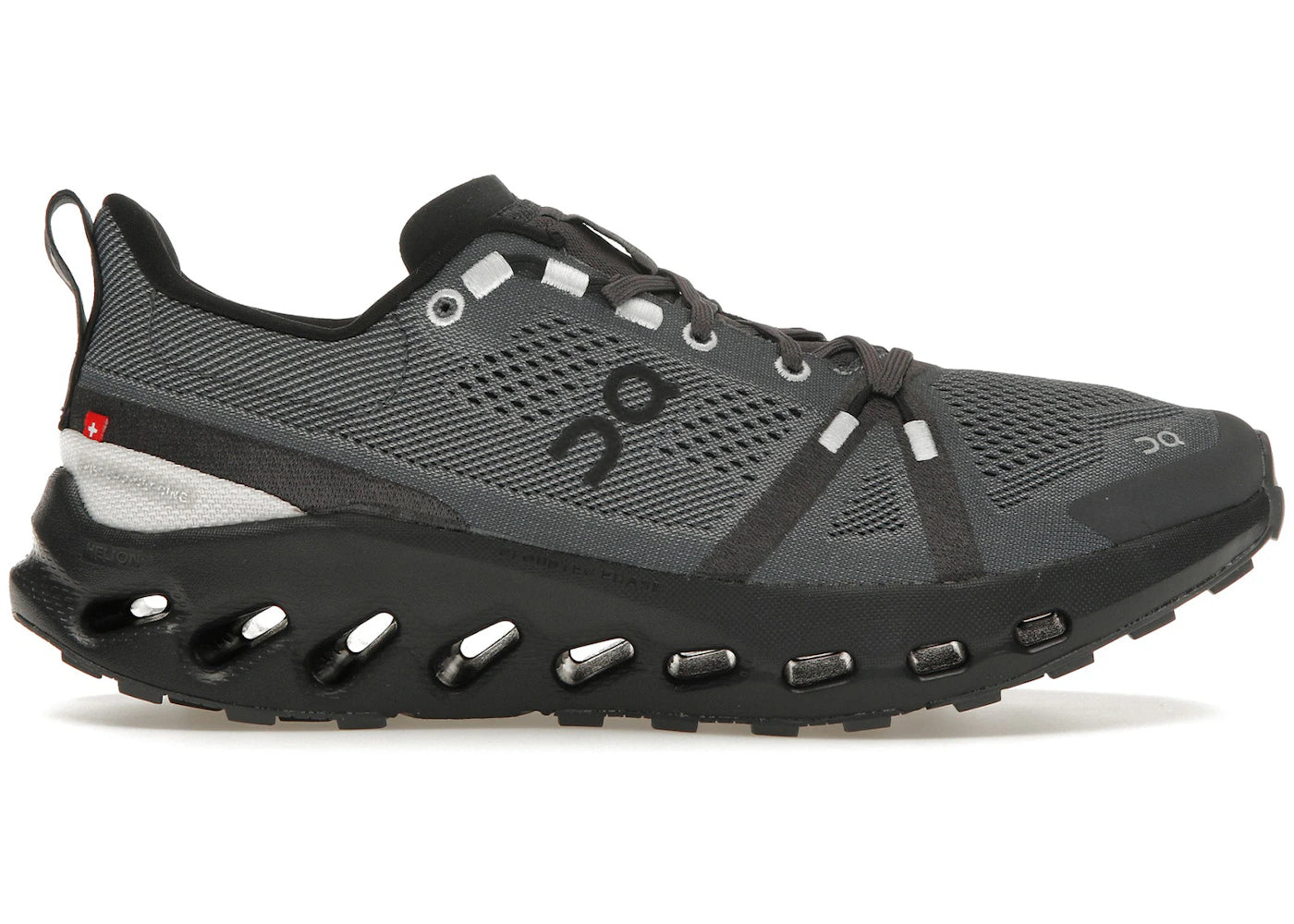 On Running Cloudsurfer Trail Eclipse Black