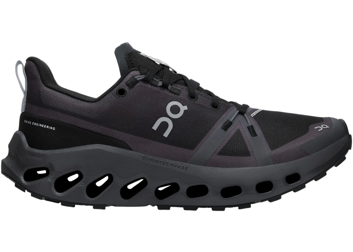 On Running Cloudsurfer Trail Waterproof Black Eclipse (Women'S