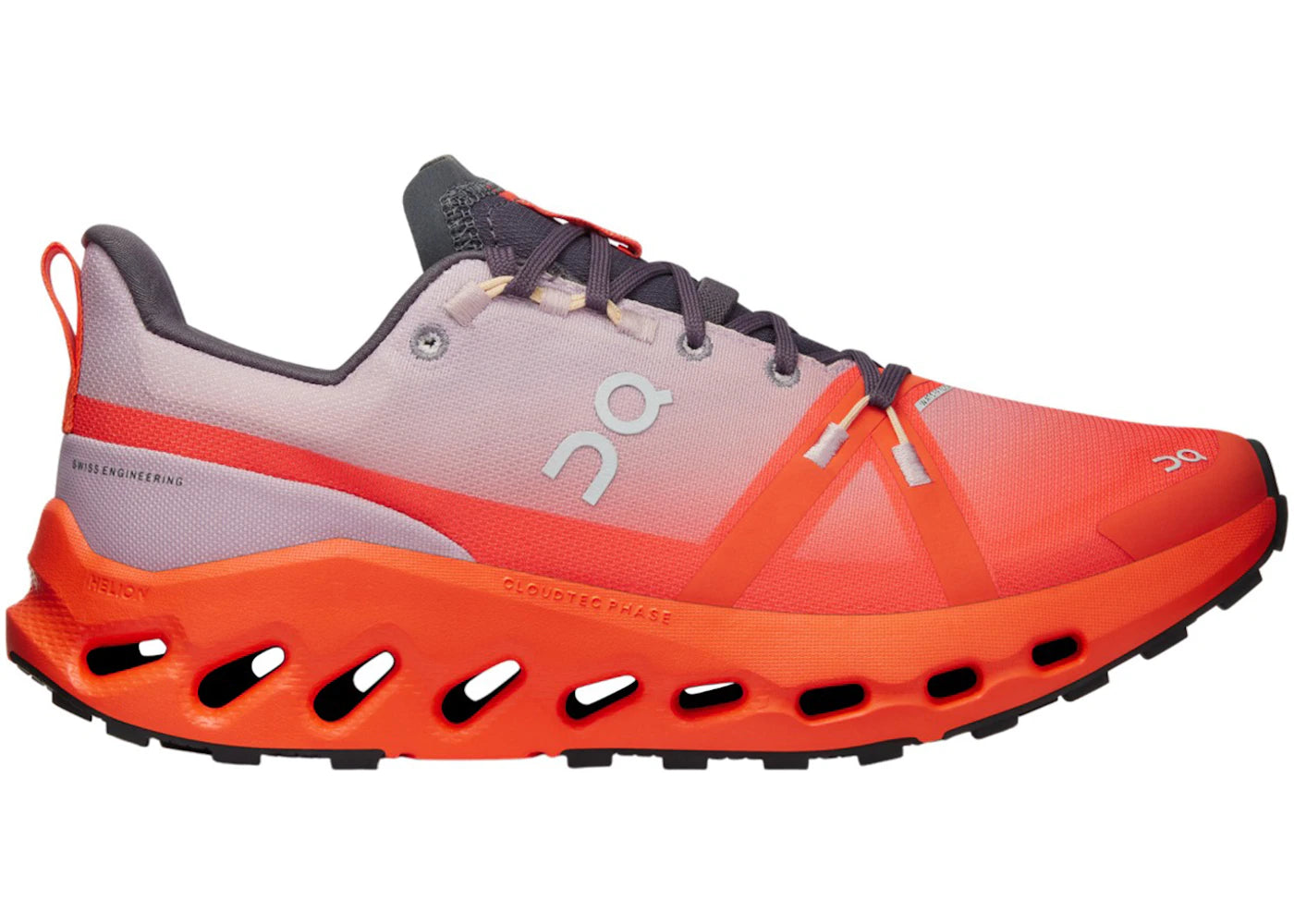 On Running Cloudsurfer Trail Waterproof Mauve Flame (Women'S)