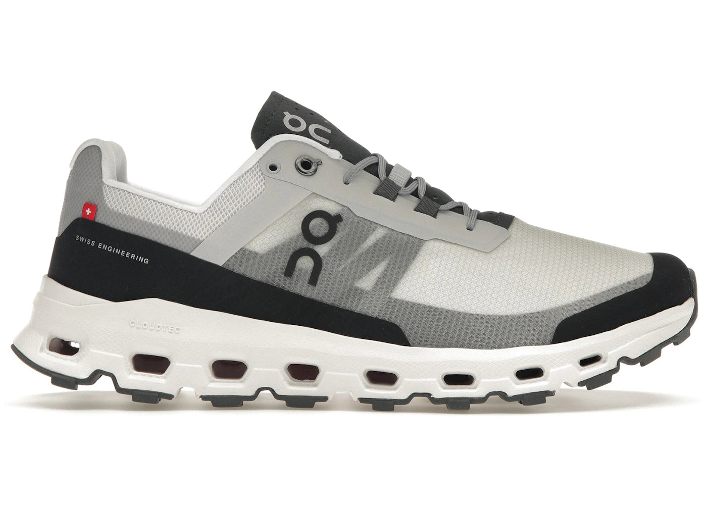 On Running Cloudvista Glacier Grey Black UK 11