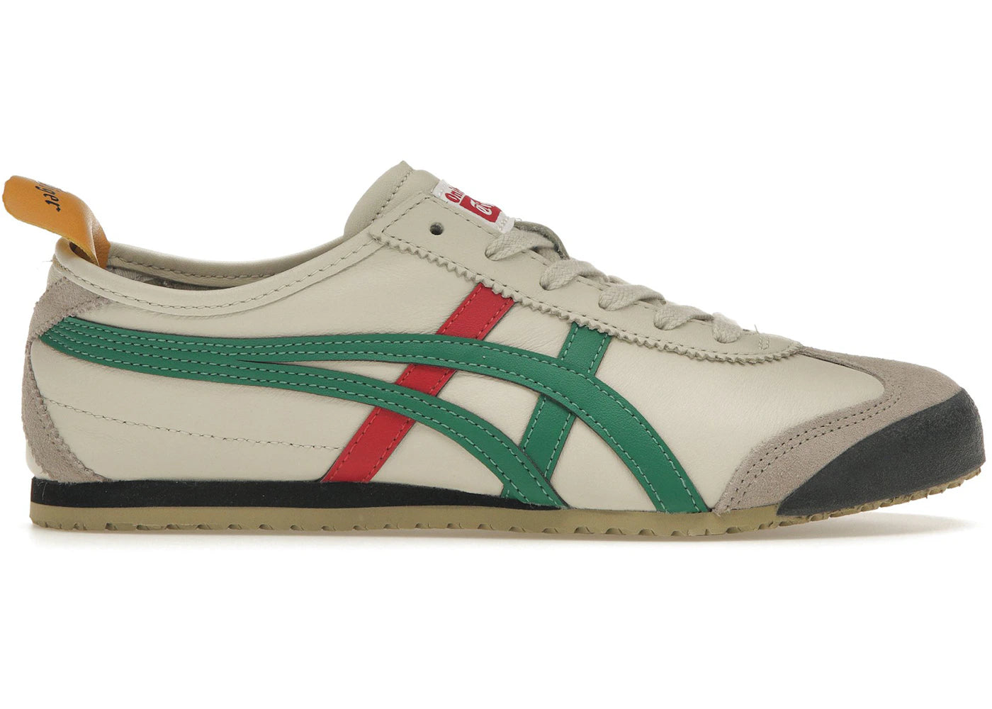 onitsuka tiger mexico 66 birch green red yellow