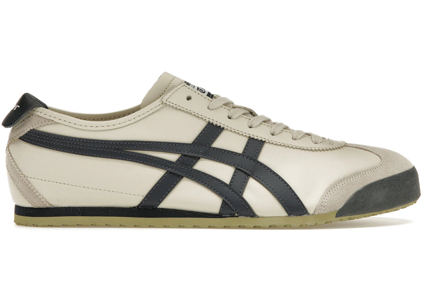 靴 Onitsuka Tiger MEXICO 66 BIRCH/PEACOAT Onitsuka Tiger Mexico 66 Birch Peacoat – Kicks Machine