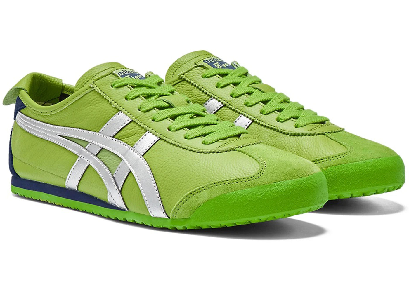 onitsuka tiger mexico 66 garden green pure silver navy