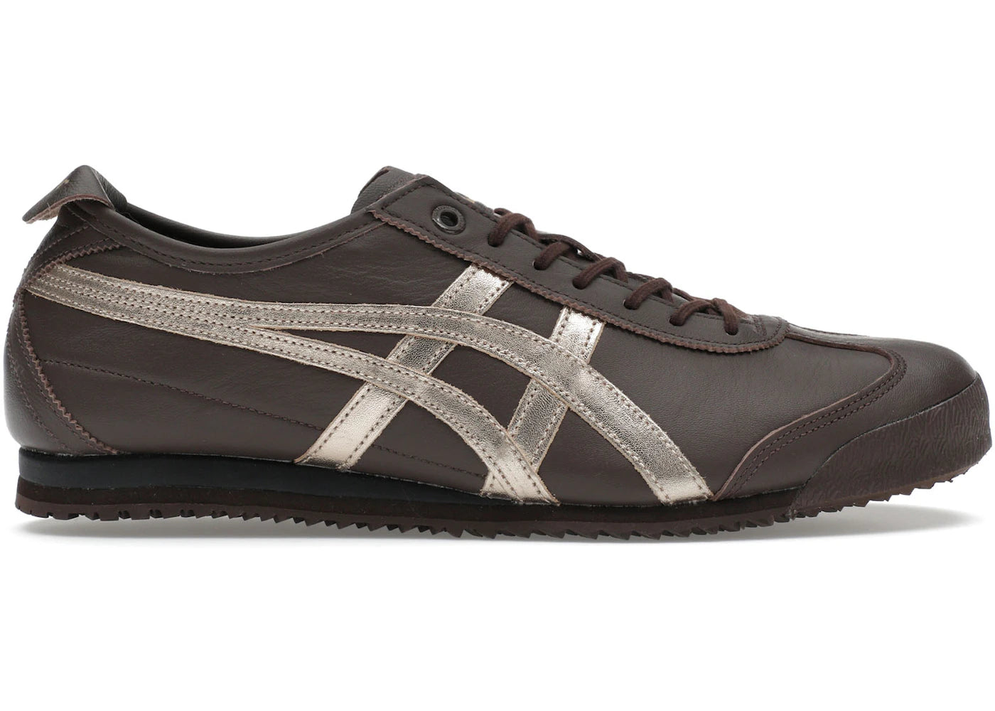 Onitsuka Tiger Mexico 66 Sd Licorice Brown Champagne – Kicks Machine