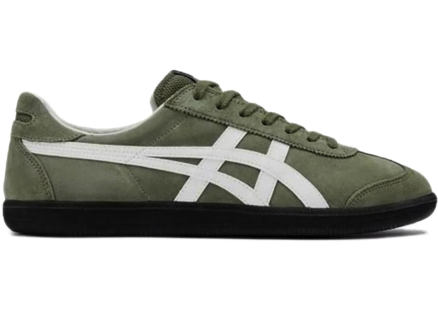 onitsuka tiger tokuten burnt green white black