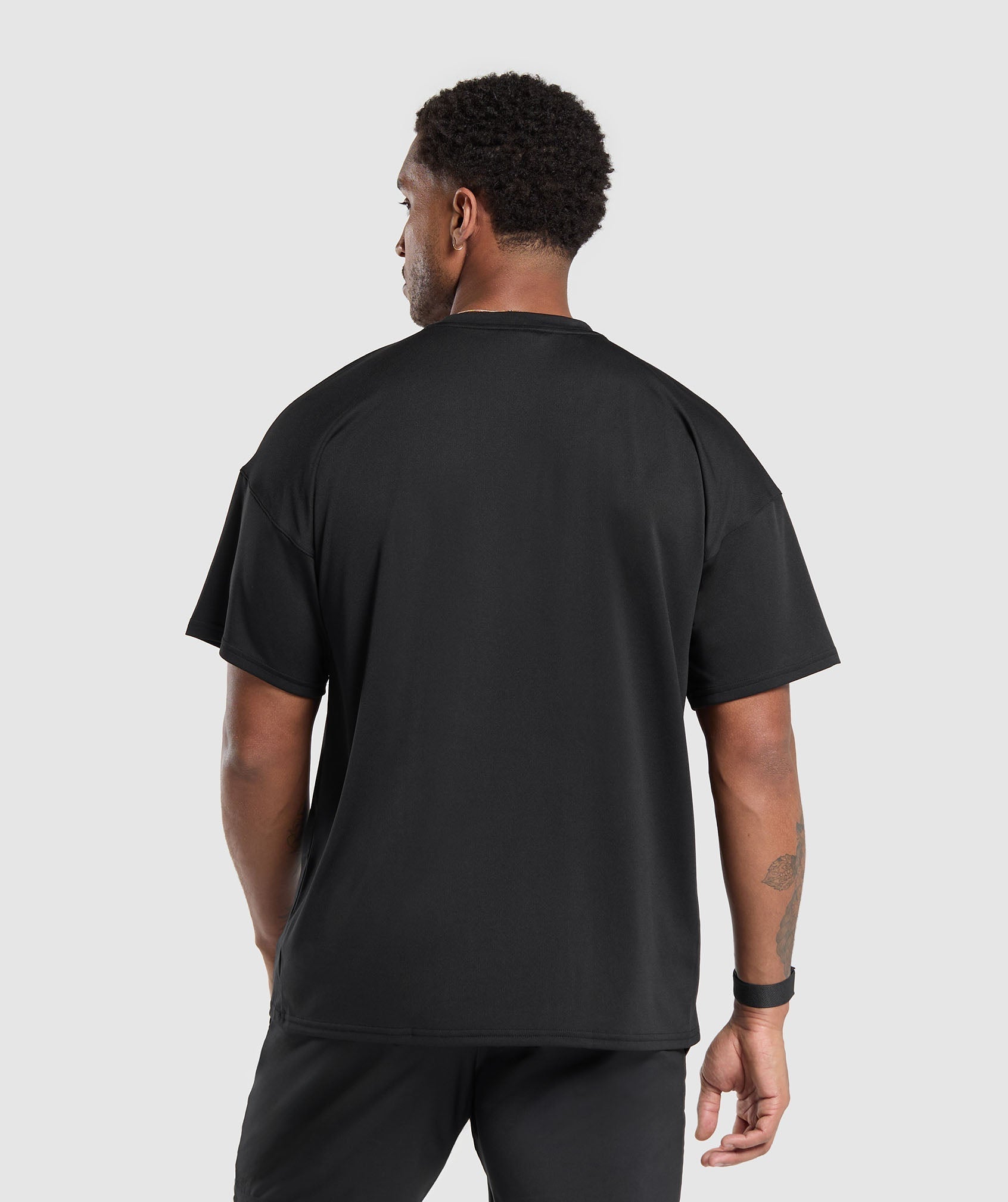 Gymshark Oversized Performance T-Shirt Black