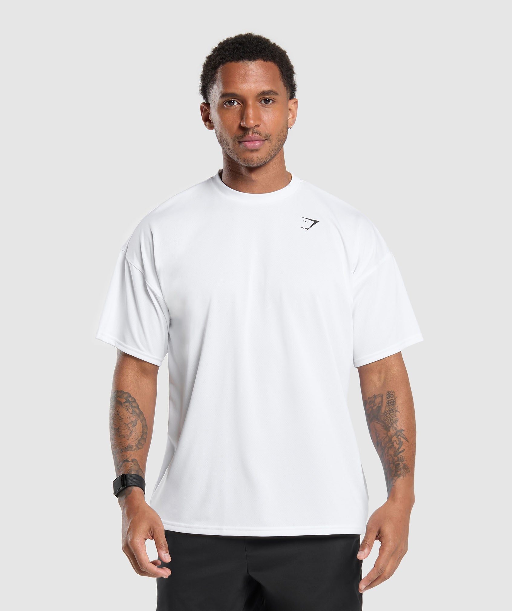 Gymshark Oversized Performance T-Shirt White