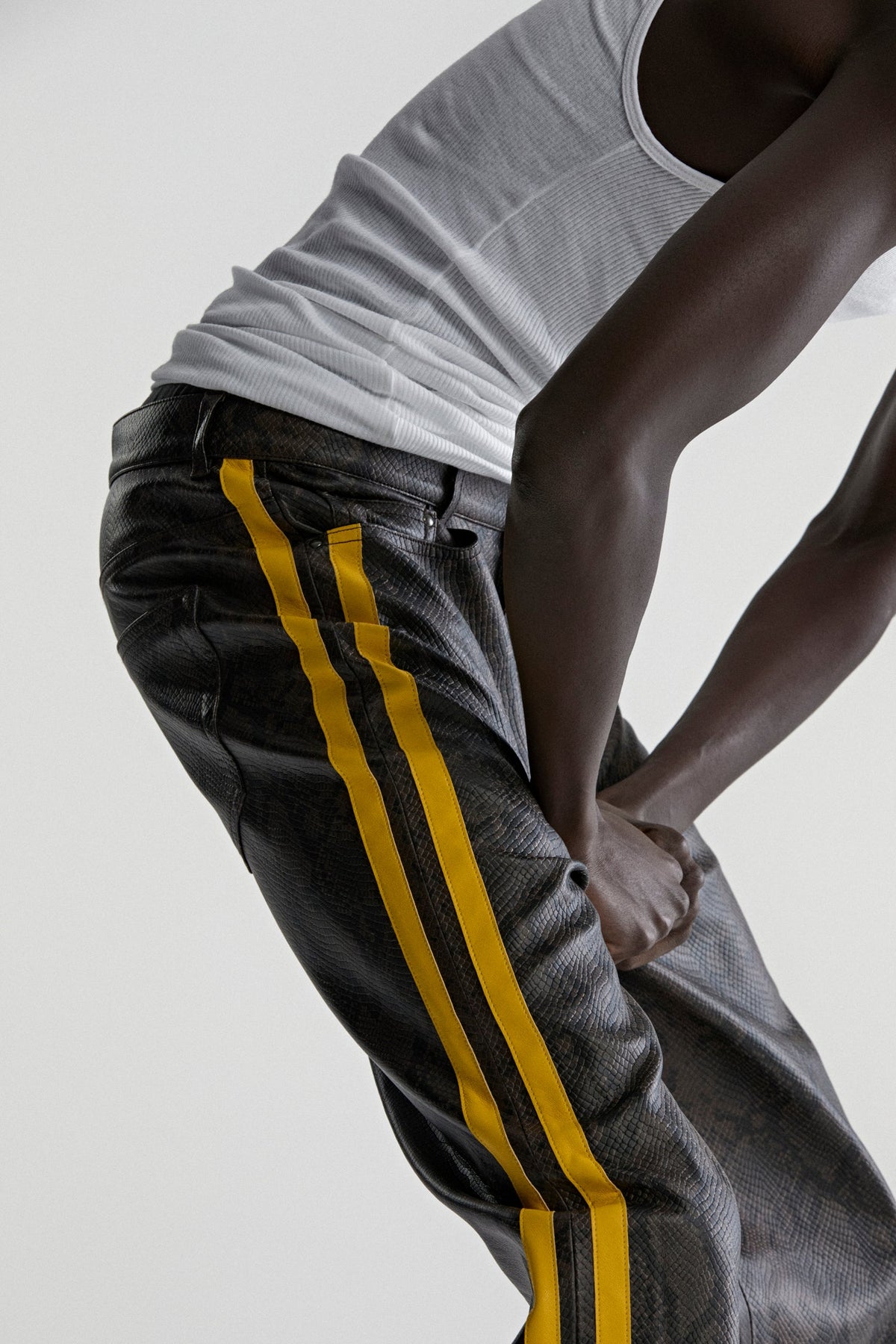 Sp5der Snake Leather PANT