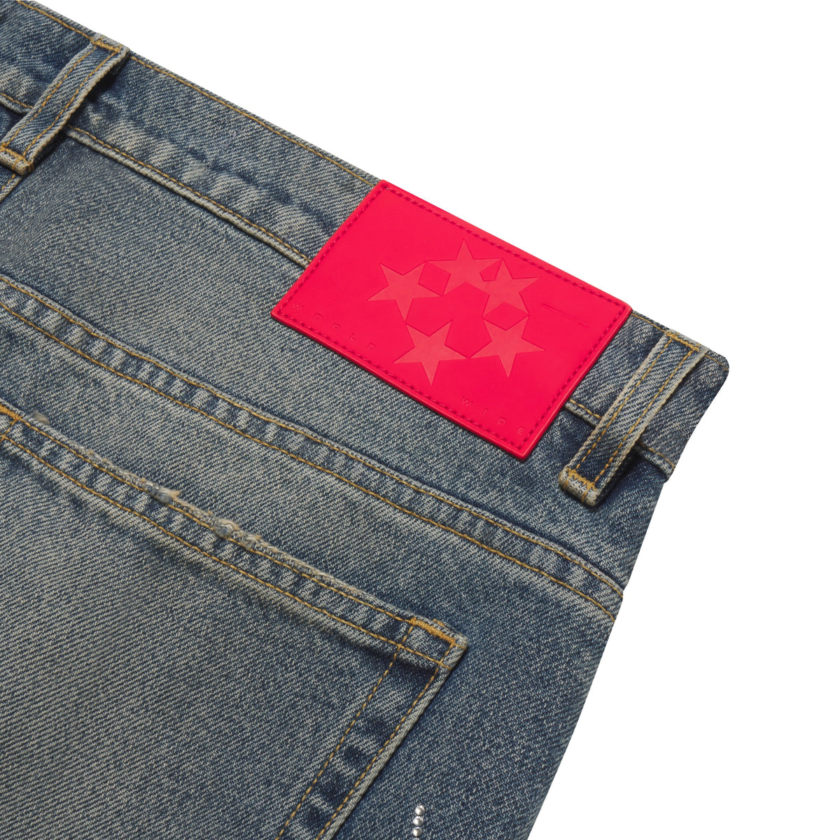 Sp5der Rhinestone WEB Denim
