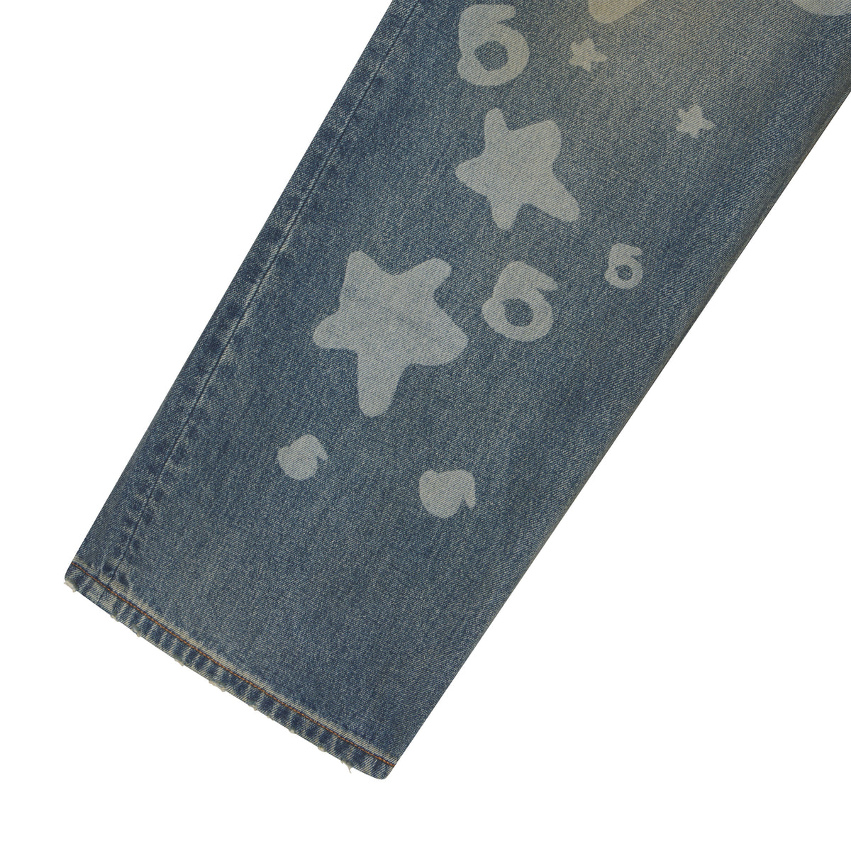 Sp5der Faded Beluga Denim