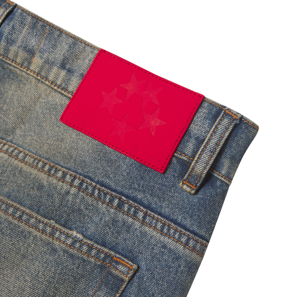 Sp5der Faded Beluga Denim