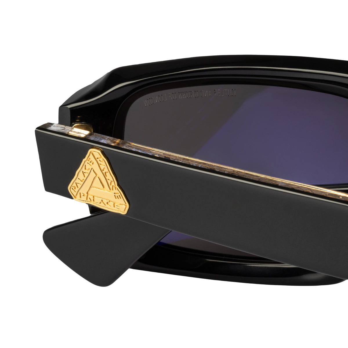 Palace Cutler and Gross Jupiter WRAP Sunglasses Black
