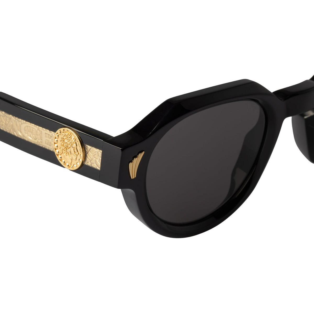 Palace Cutler and Gross Victory Round Sunglasses Black