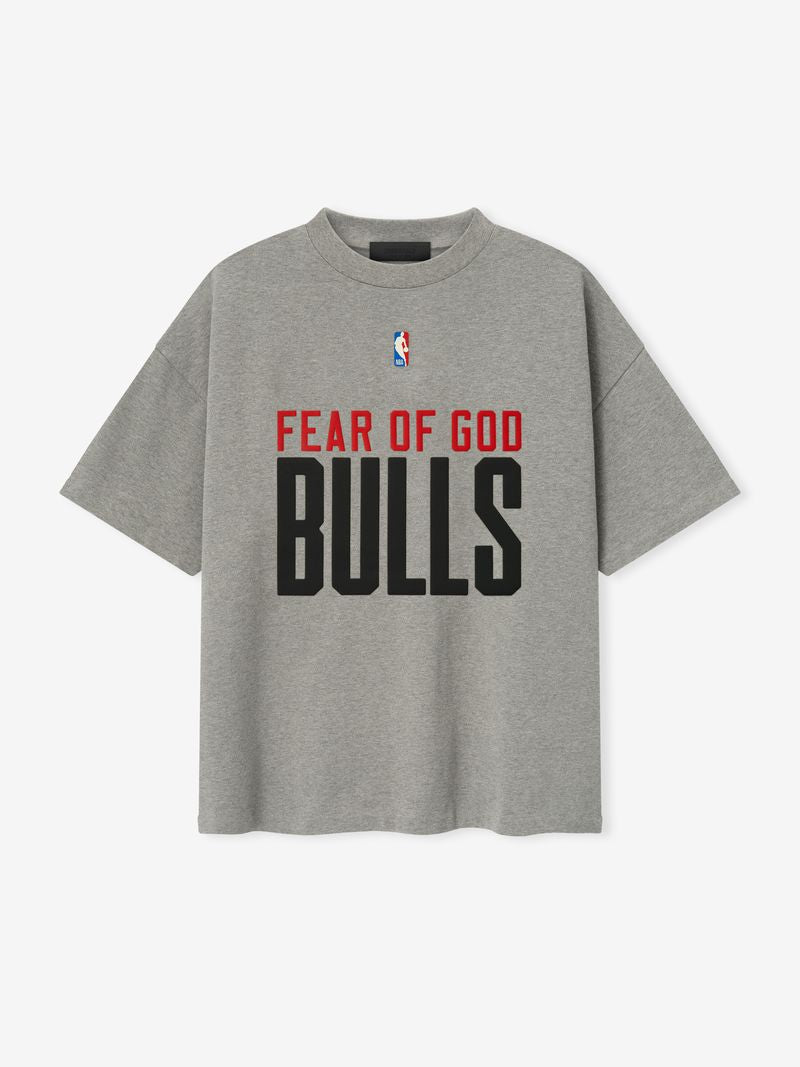 Essentials Bulls 90S Tee Concrete Heather