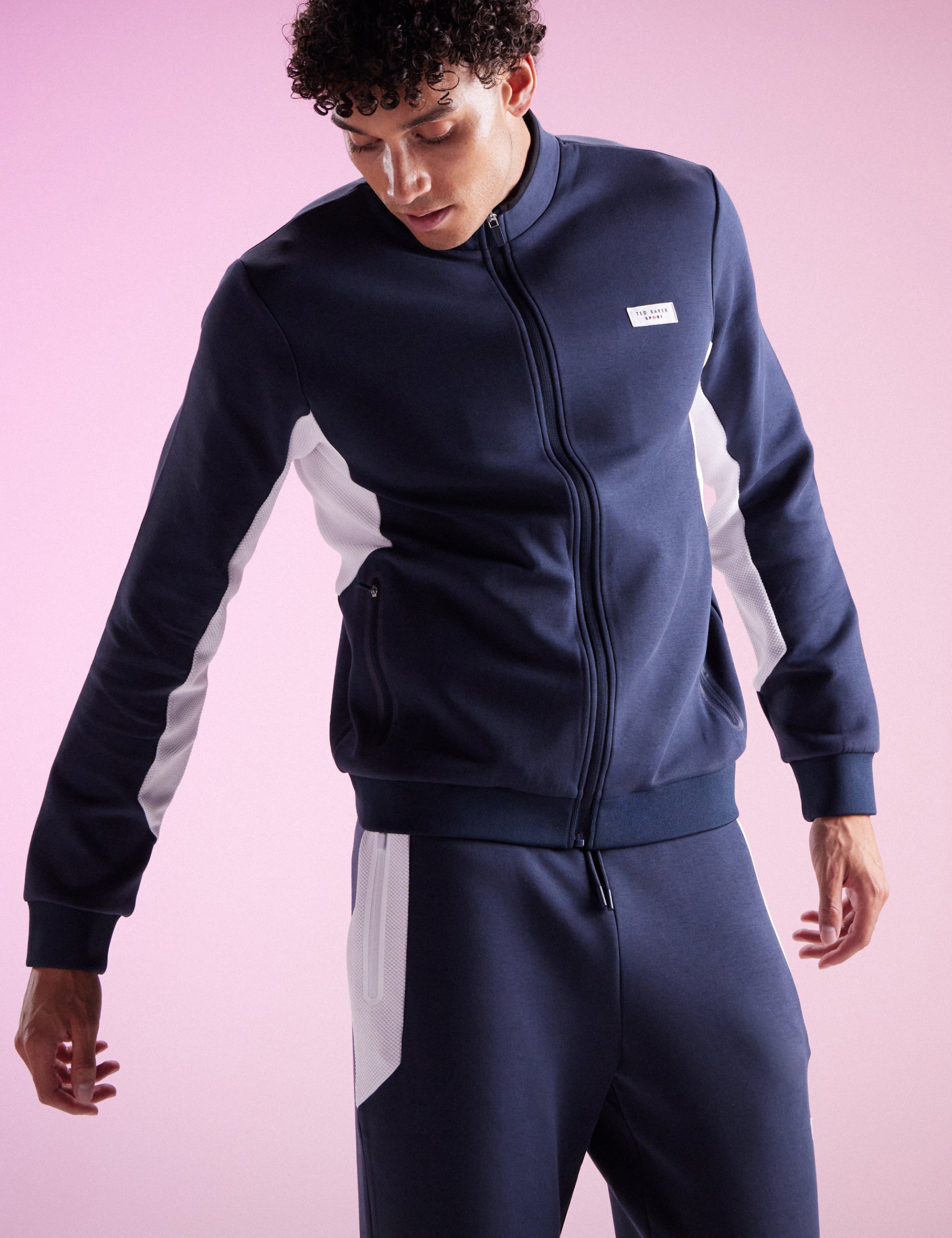 Ted Baker Logan Lightweight Zipup Track Jacket