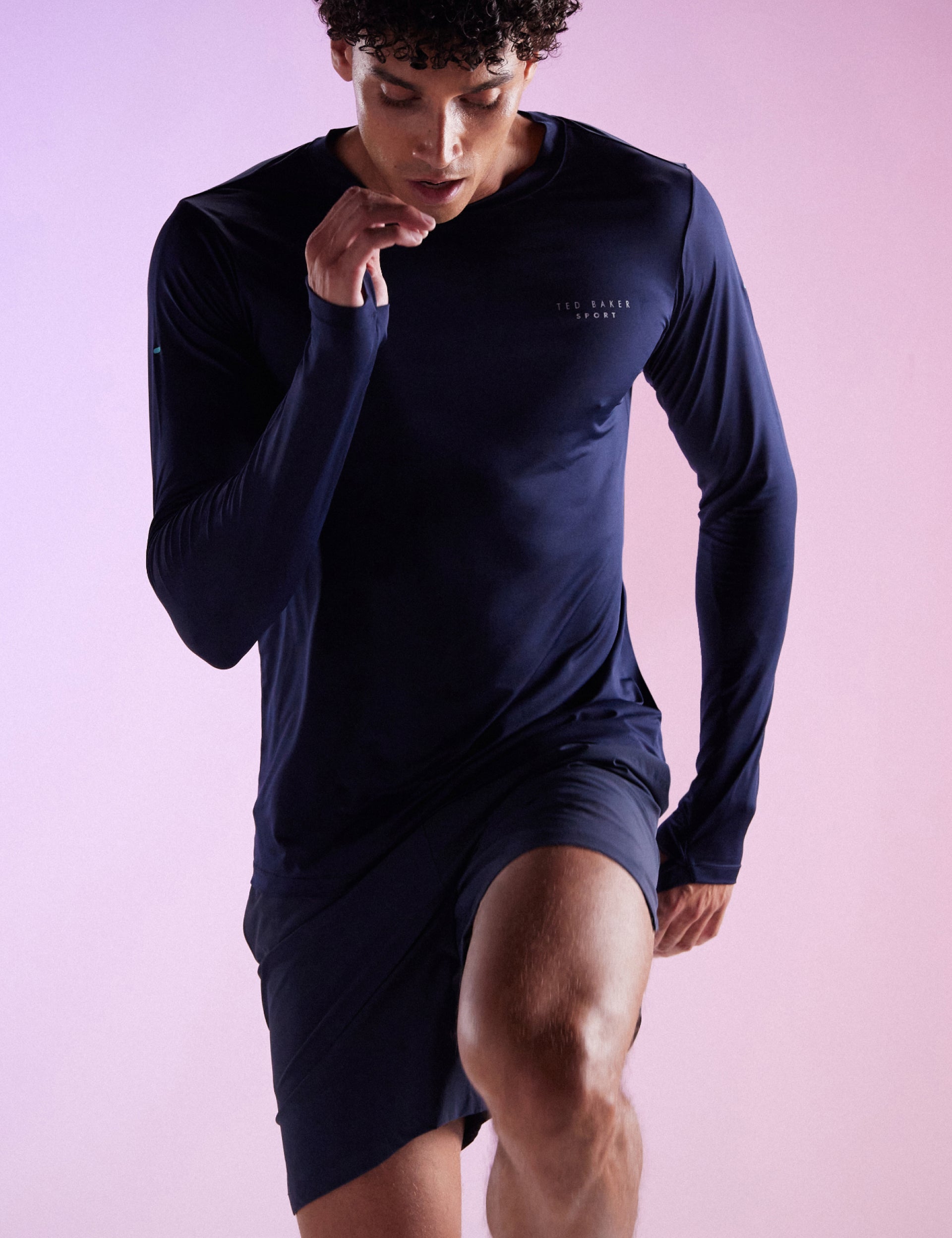 Ted Baker Robby Aeroflow Long Sleeve Running Top
