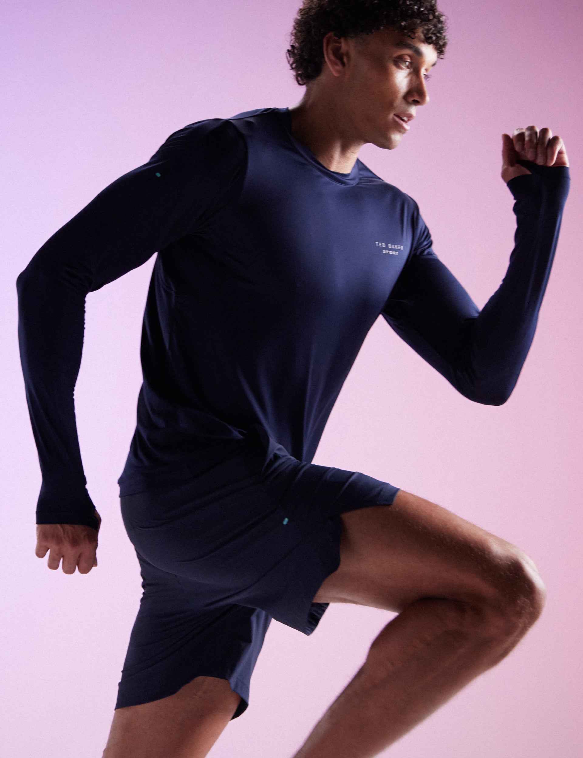 Ted Baker Robby Aeroflow Long Sleeve Running Top