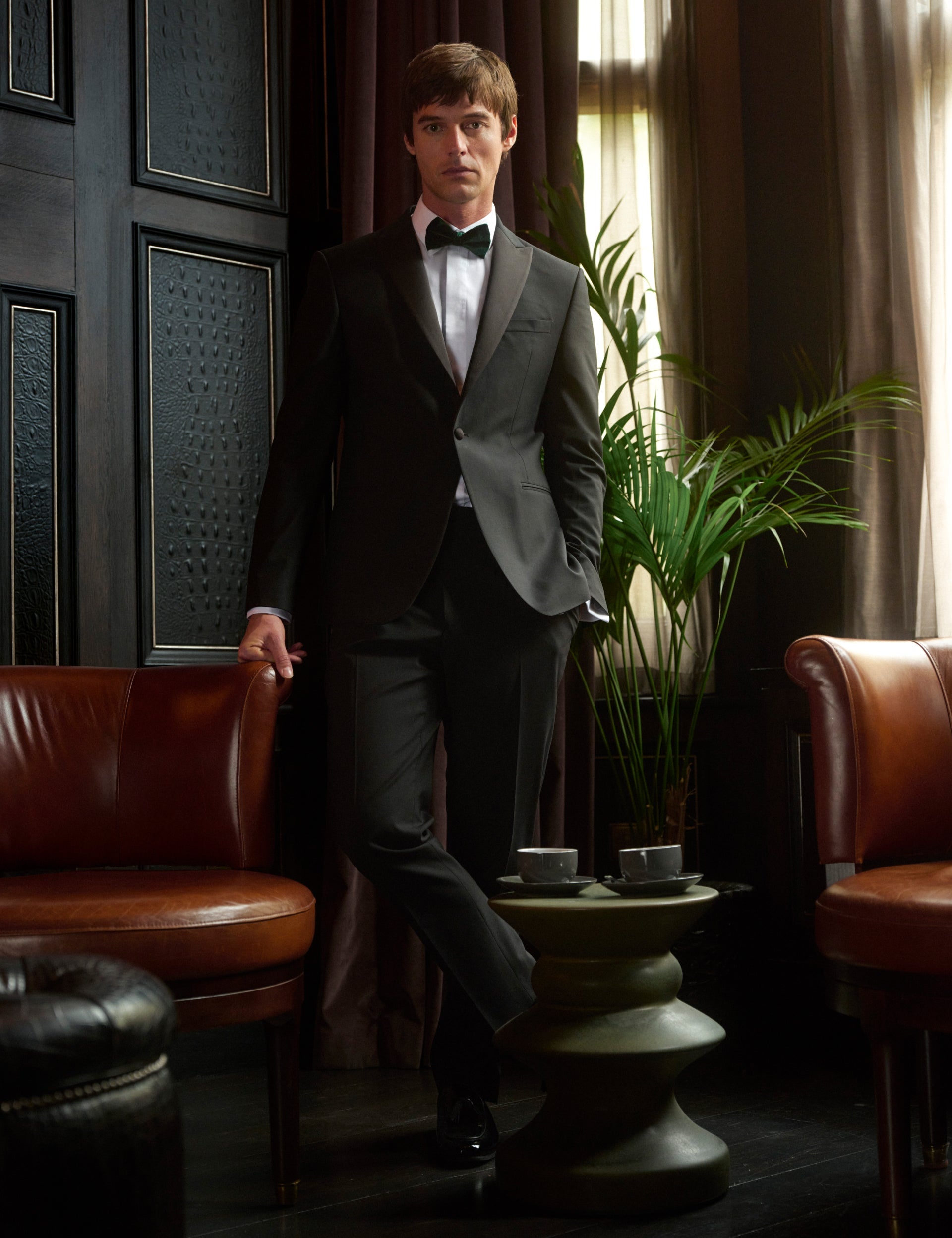 Ted Baker Promij Performance Slim Fit Tuxedo Jacket