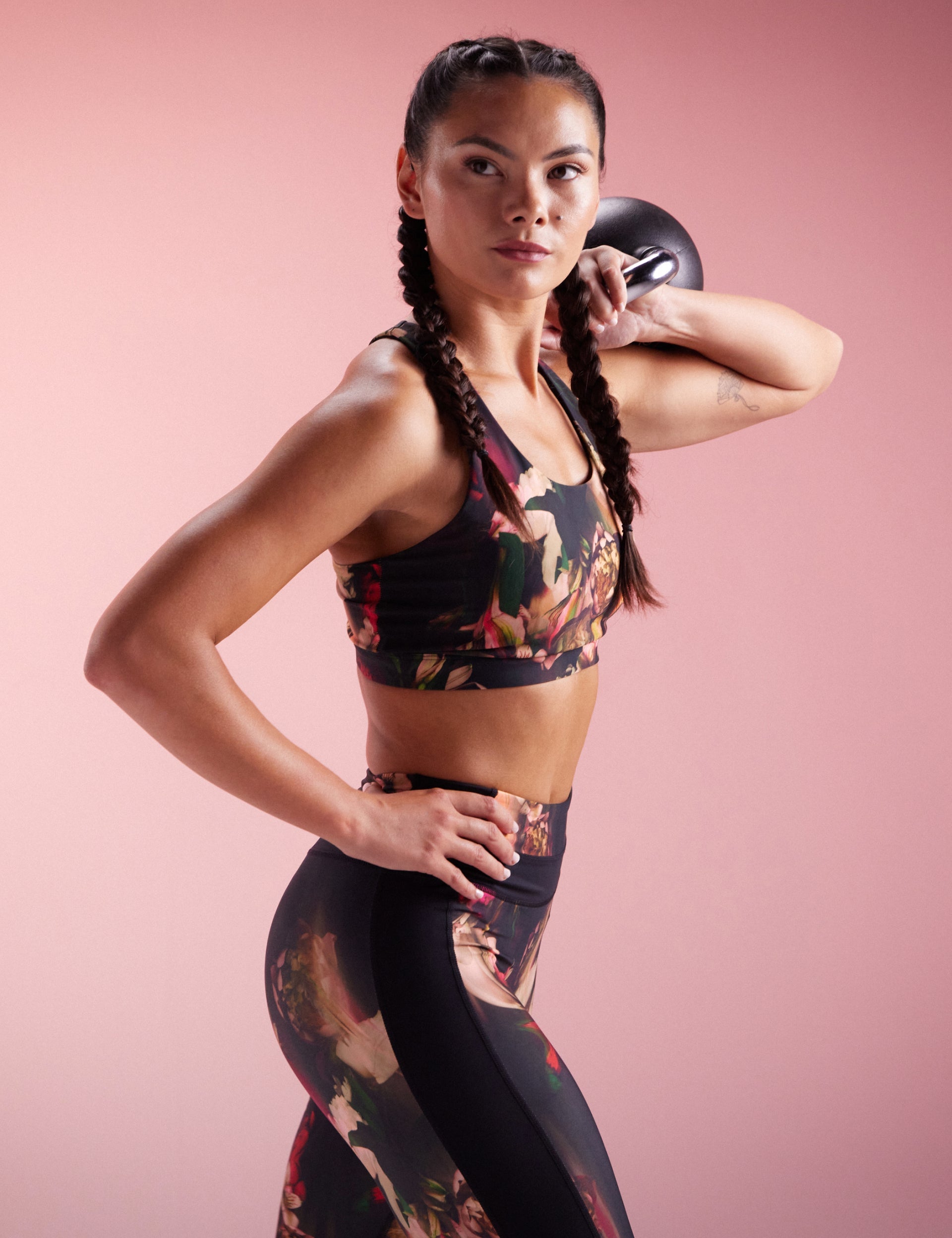 Ted Baker Penelope Floral Print Midimpact Training Leggings Women's