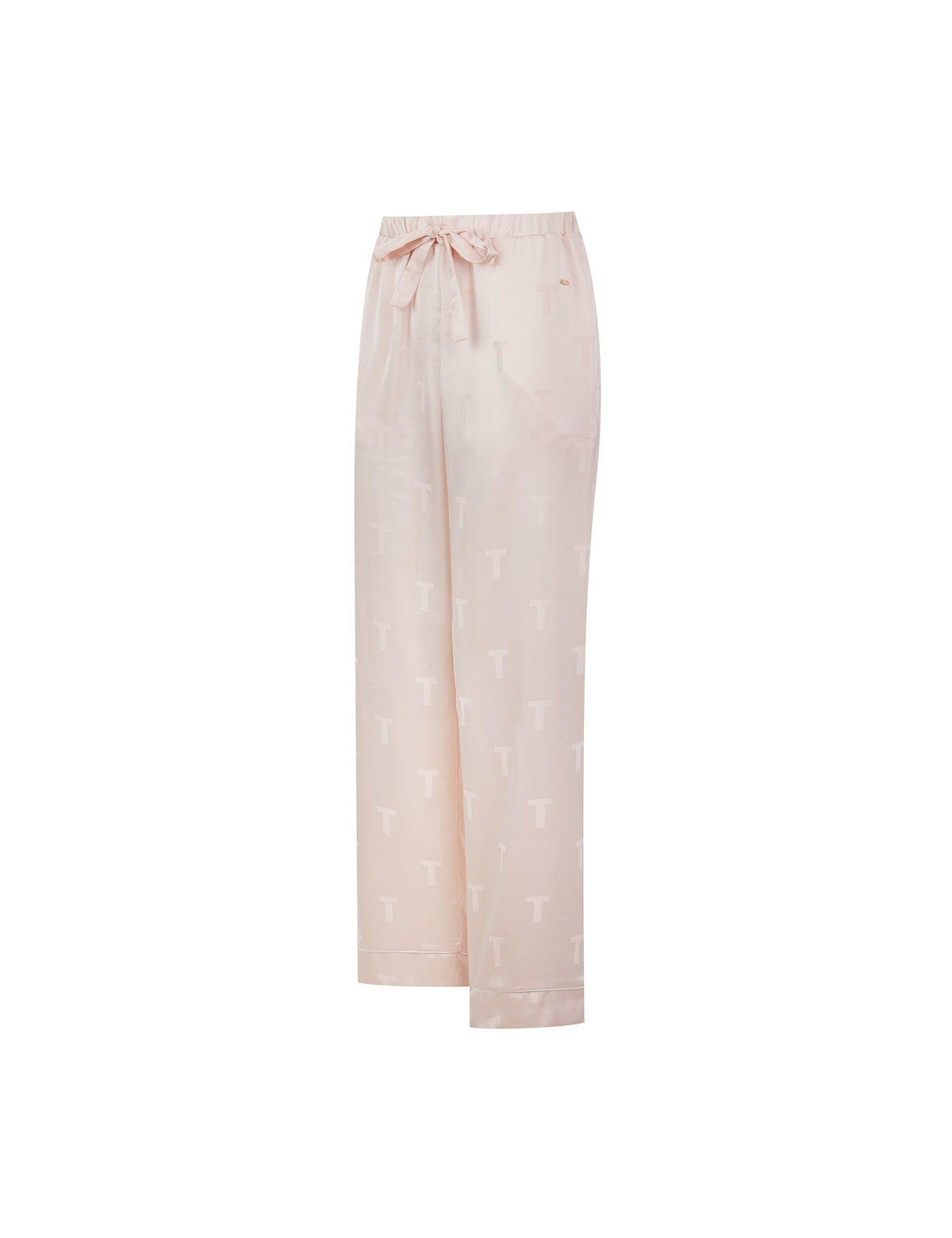 Ted Baker Peggy Jacquard Logo Satin Long Pyjama Set Women's