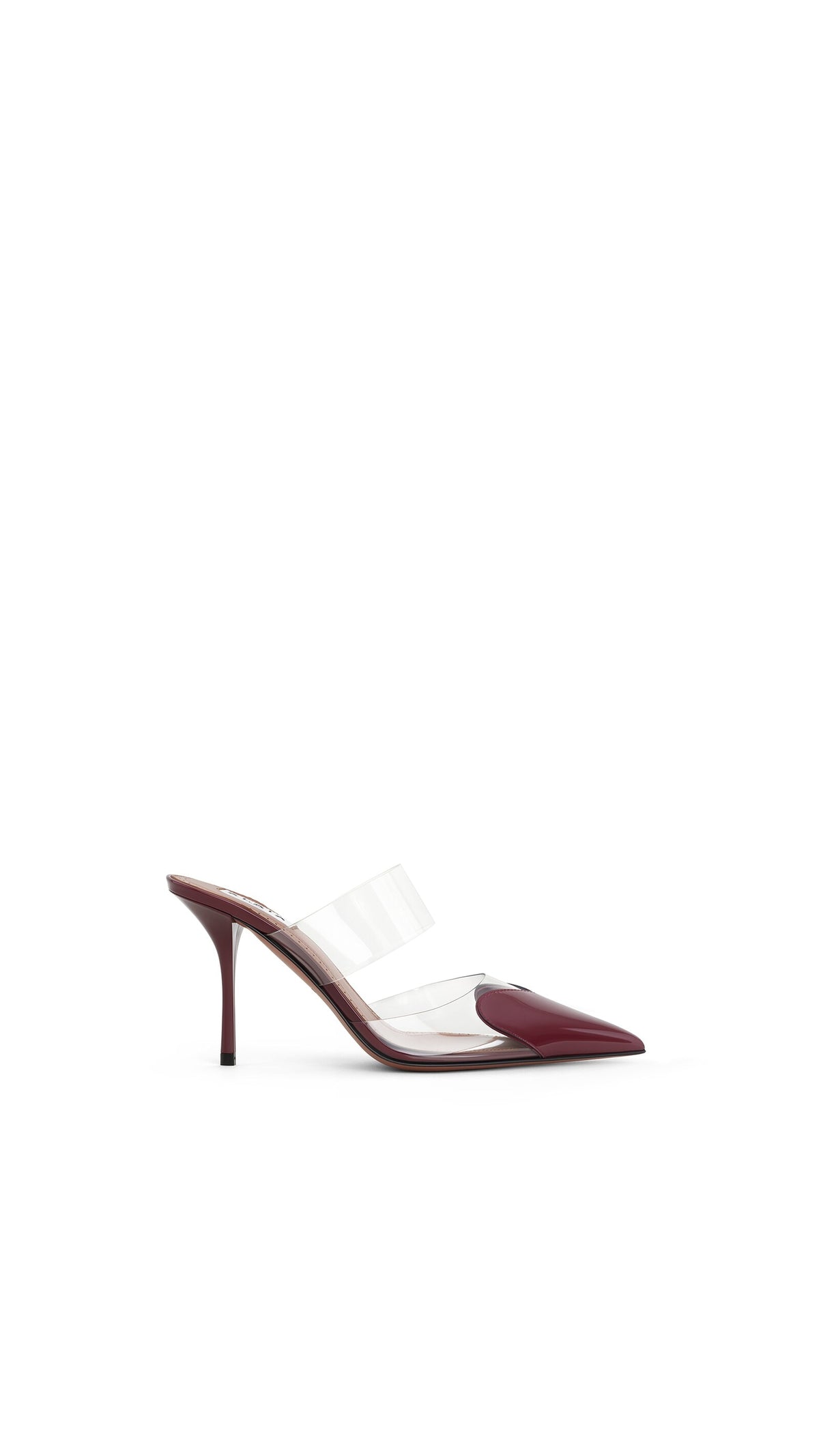 Alaïa Le Cœur Mules In Patent Leather