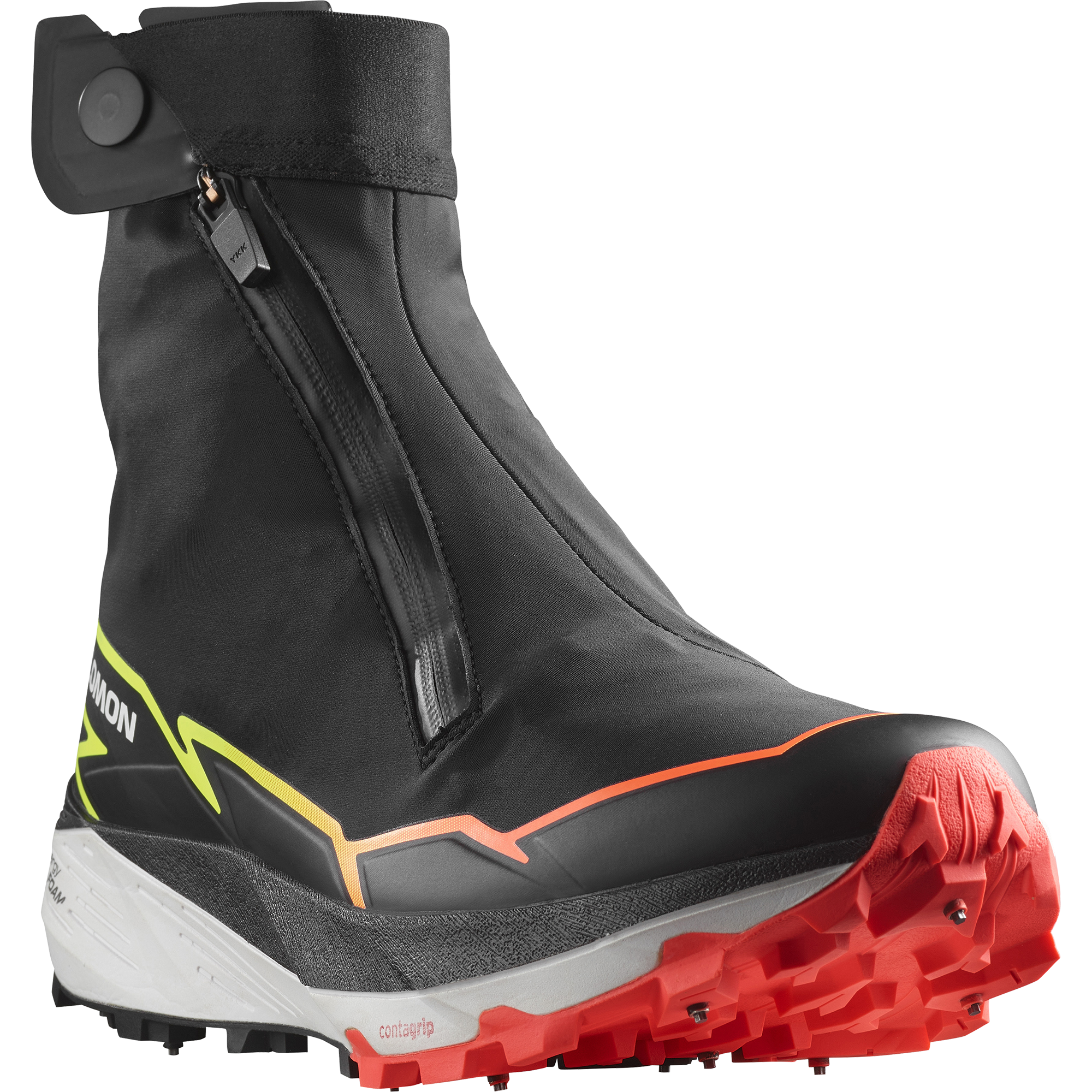 Salomon Winter Cross Spike Trail Running Black