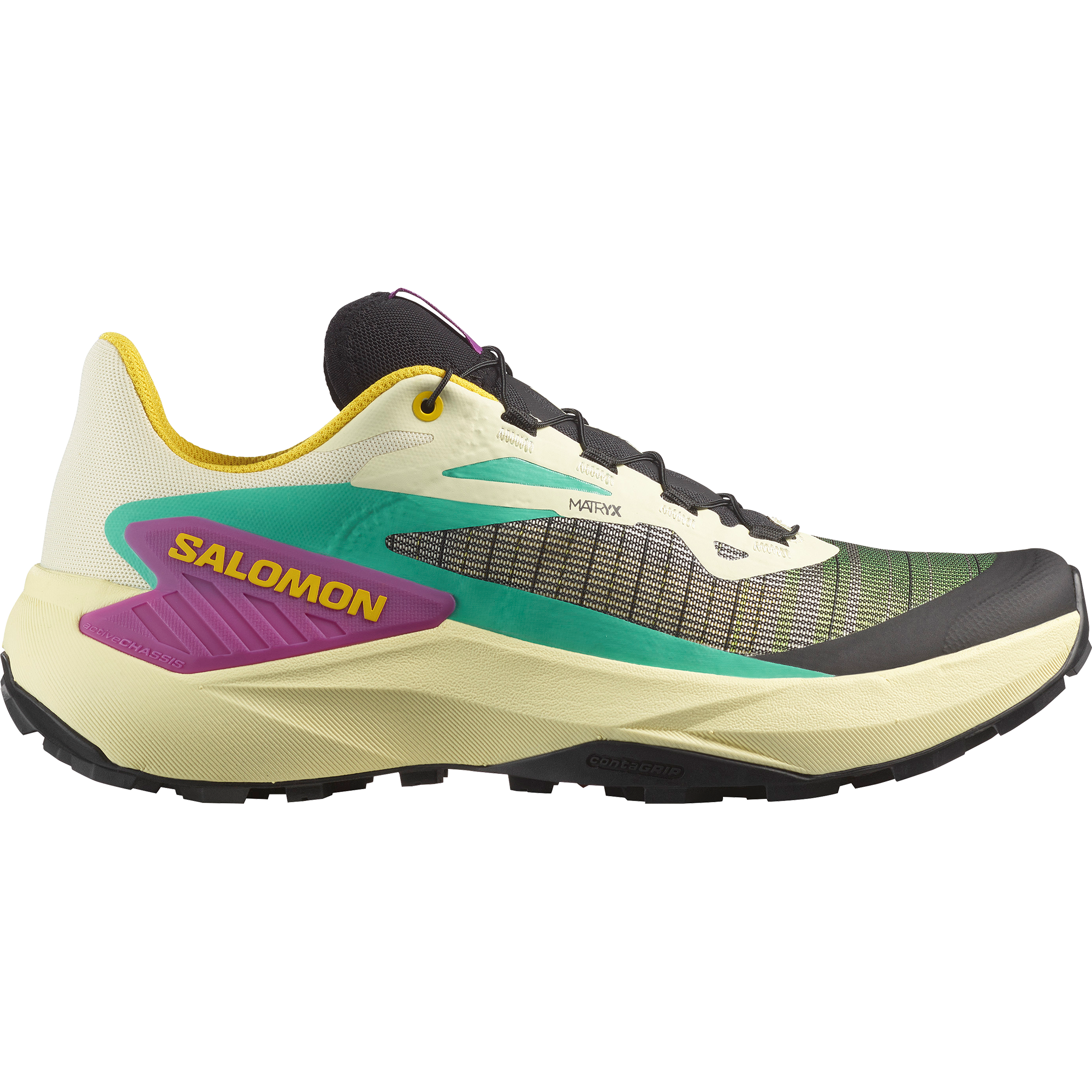 Salomon Genesis Trail Running Shoes Transparent Yellow