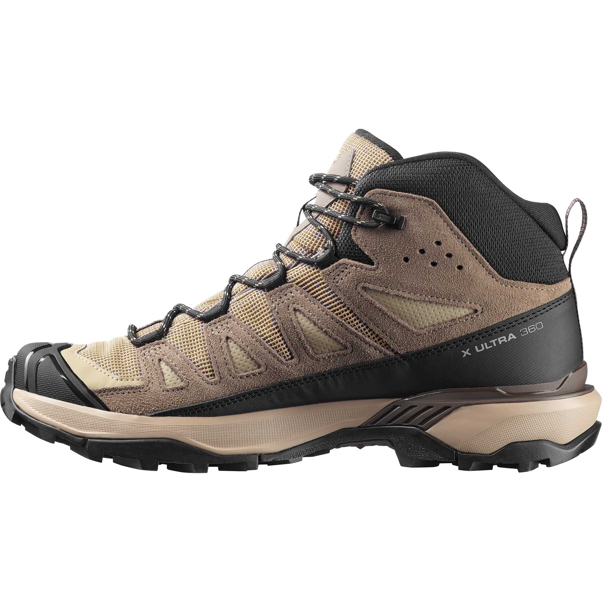 Salomon X Ultra 360 Leather Mid Gore-Tex Hiking Desert Tan