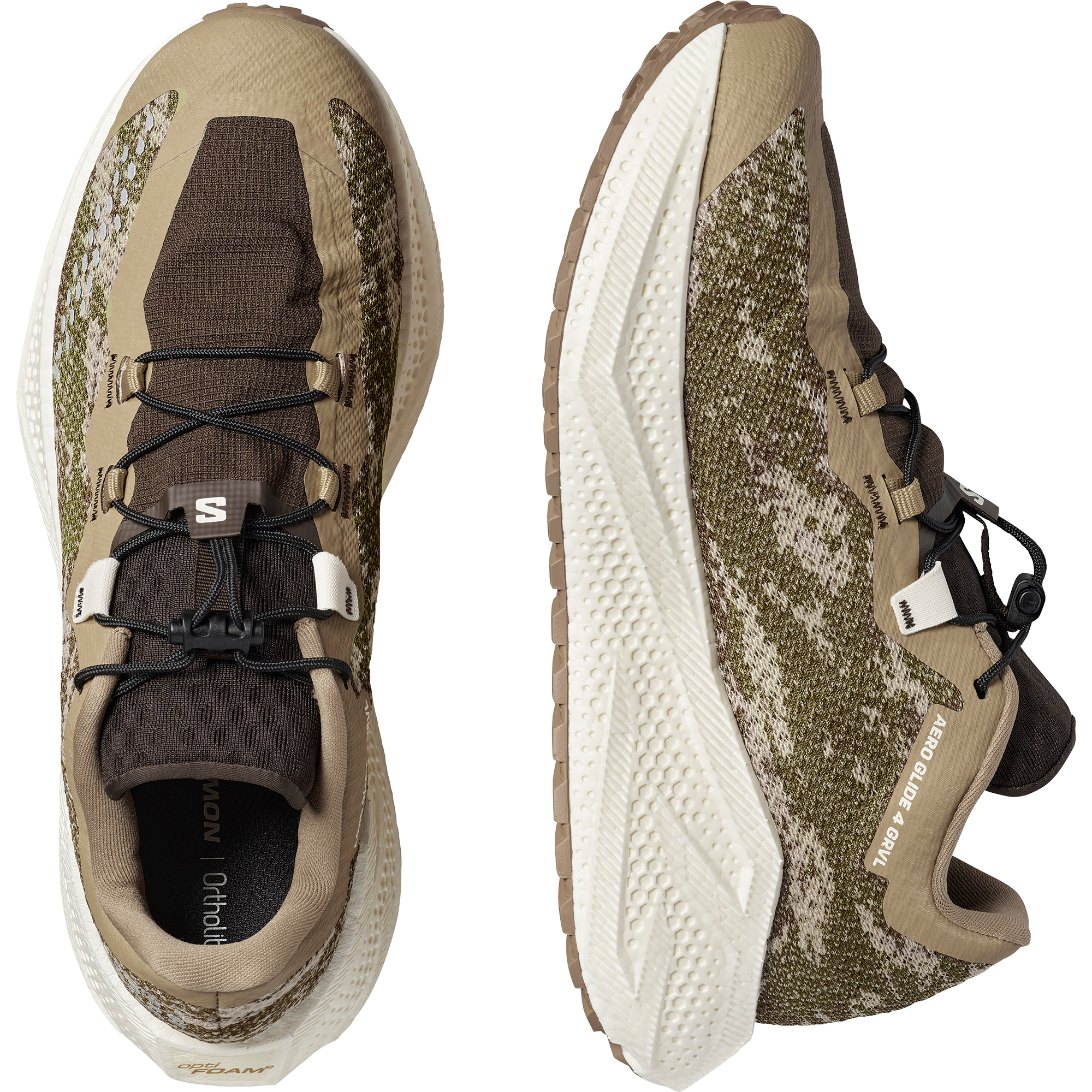 Salomon Aero Glide 4 Grvl Gravel Running Safari