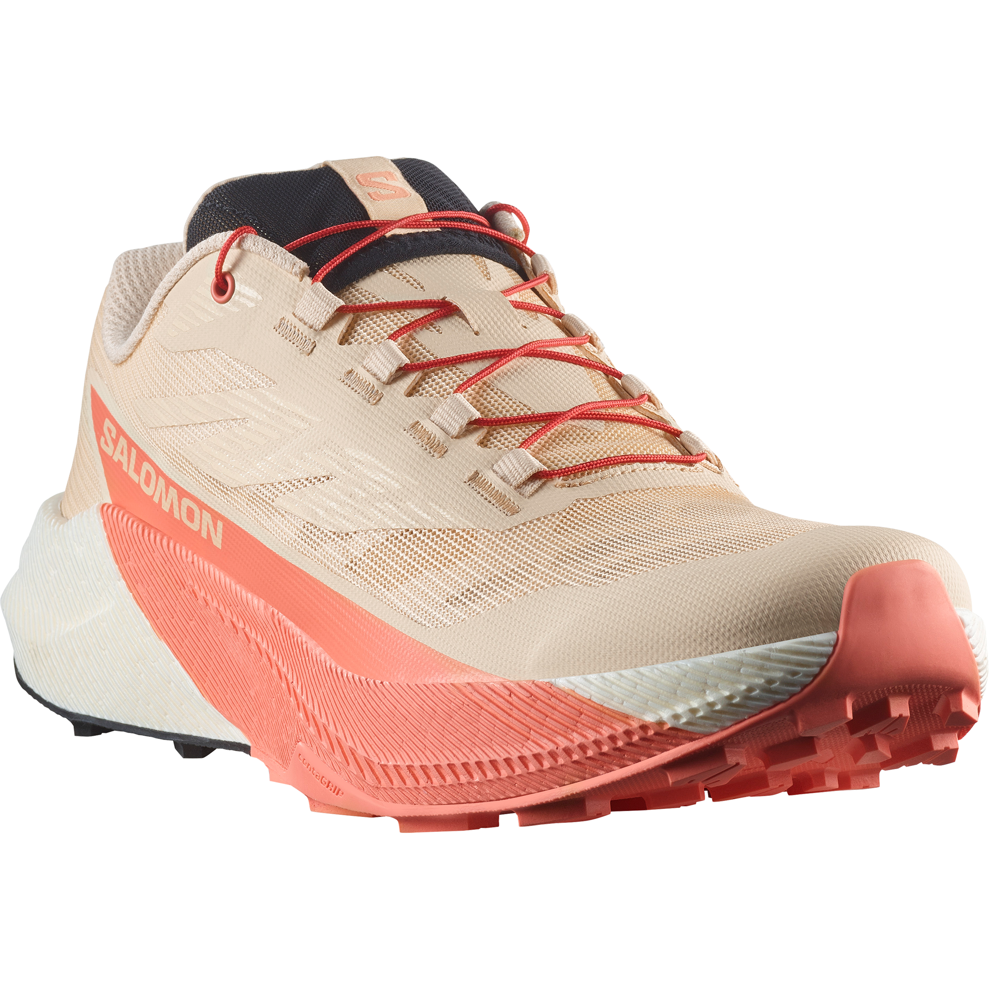 Salomon Pulsar Trail Running Shoes Womens Tender Peach