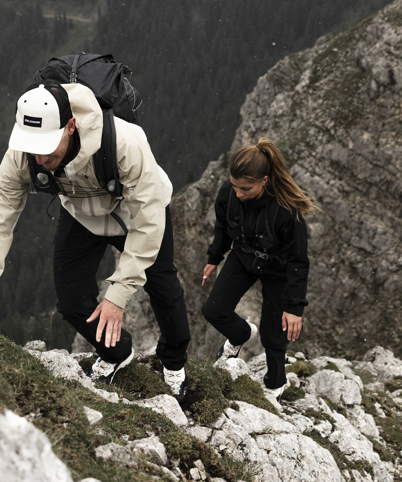 Salomon S/Lab Alpinway Hiking White