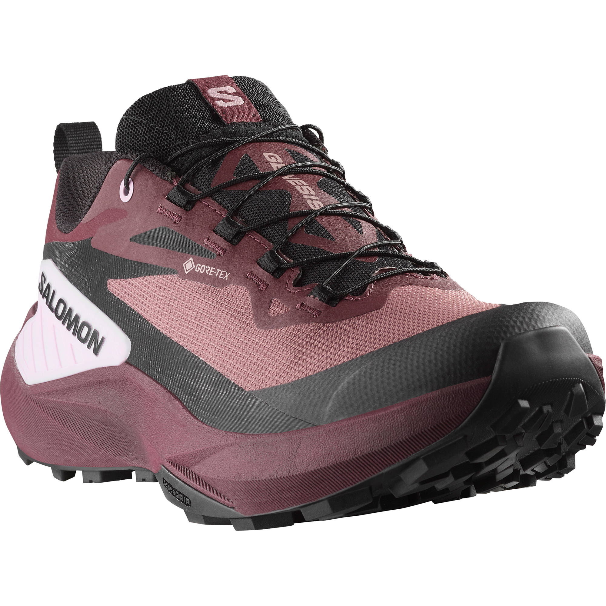 Salomon Genesis Gore-Tex Trail Running Womens Rose Taupe