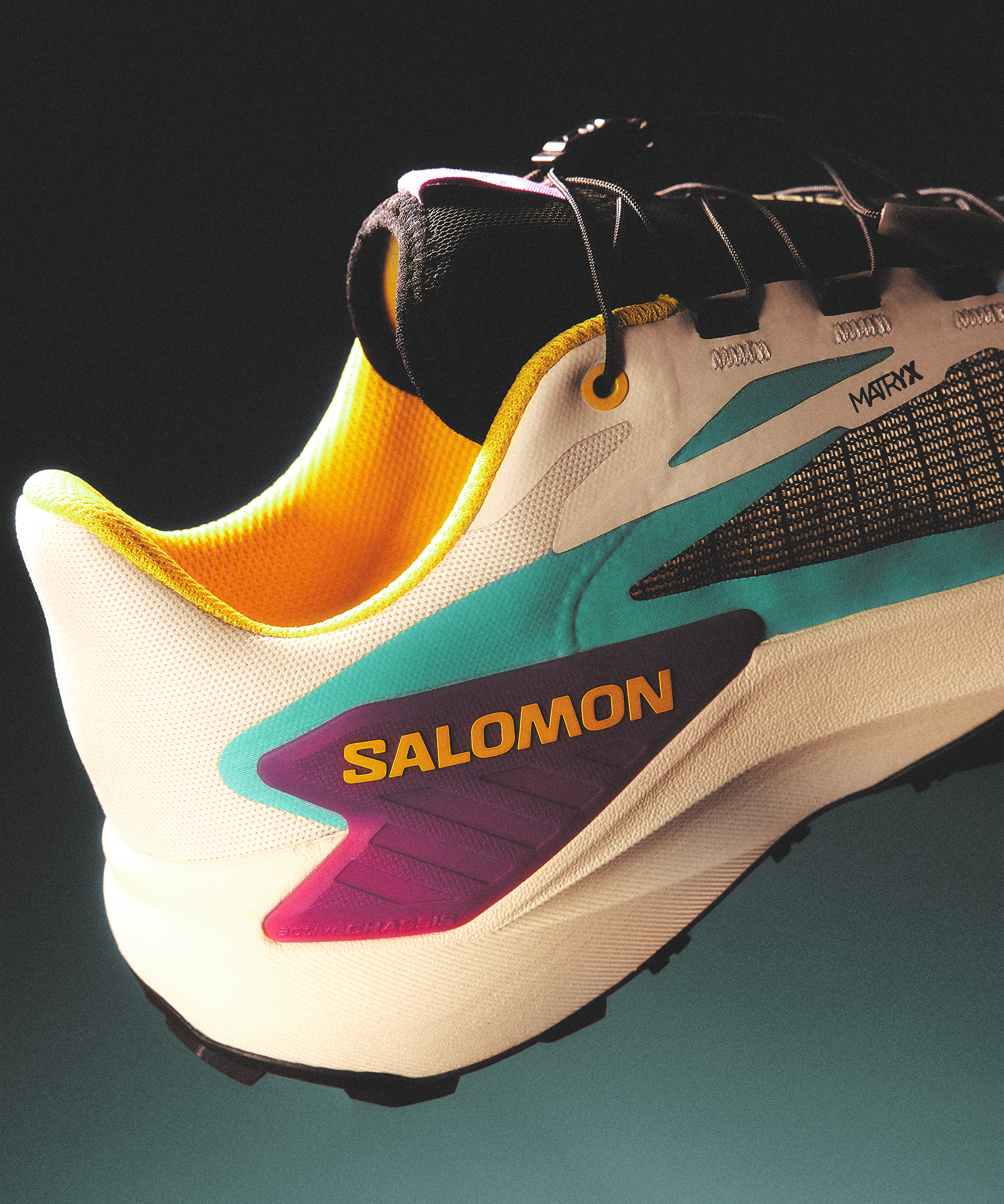 Salomon Genesis Trail Running Shoes Transparent Yellow