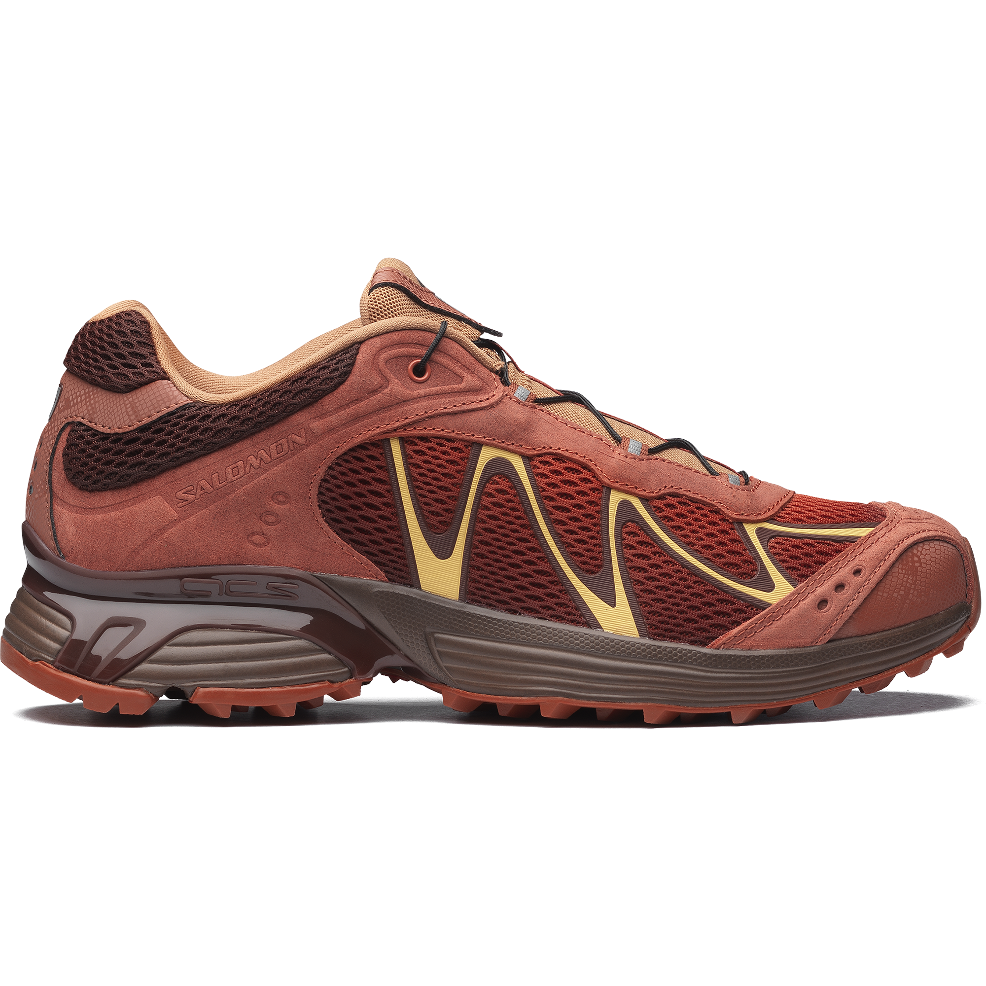 Salomon Xt-Whisper Red Ashes Sneakers Pecan Brown