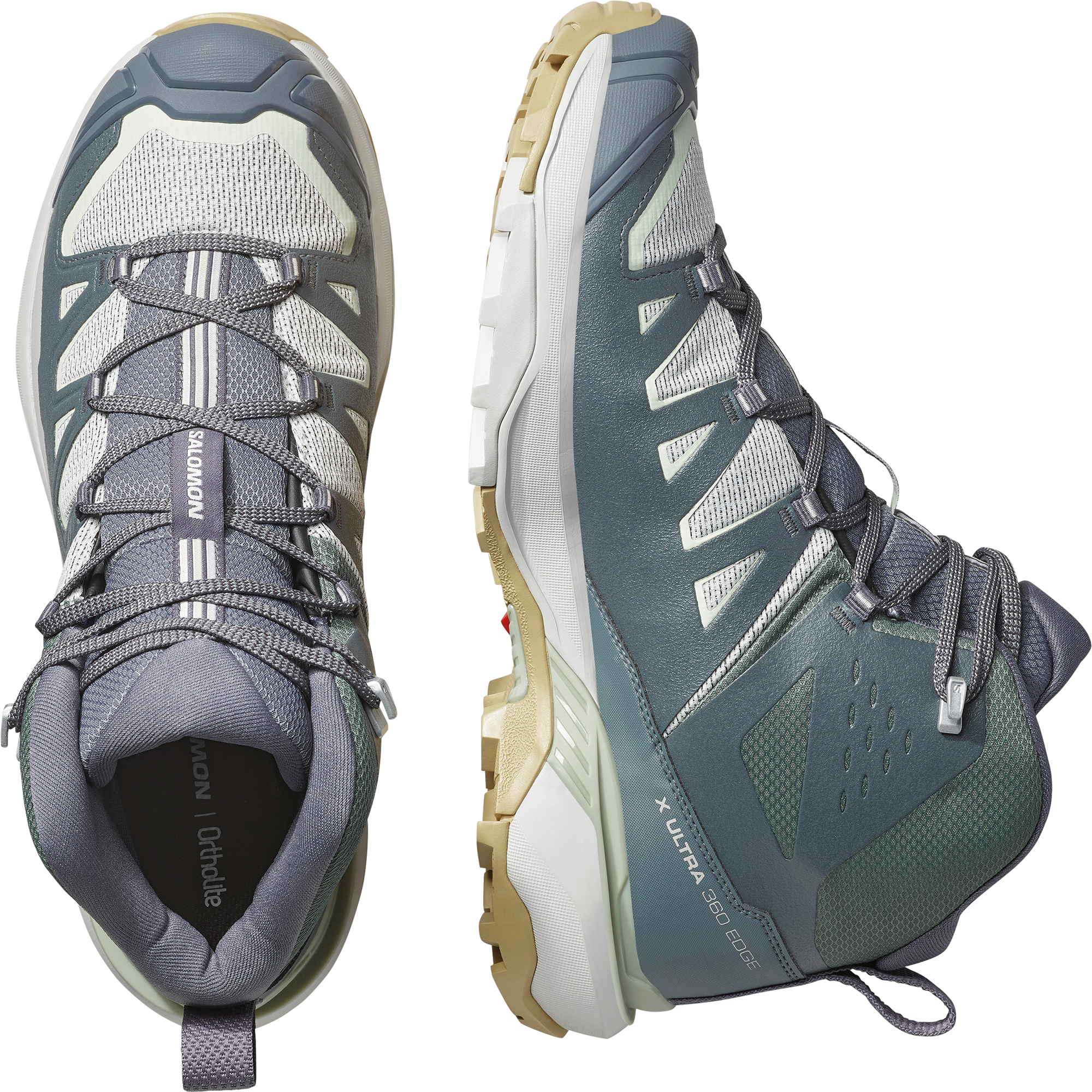 Salomon X Ultra 360 Edge Mid Gore-Tex Hiking Gray Violet