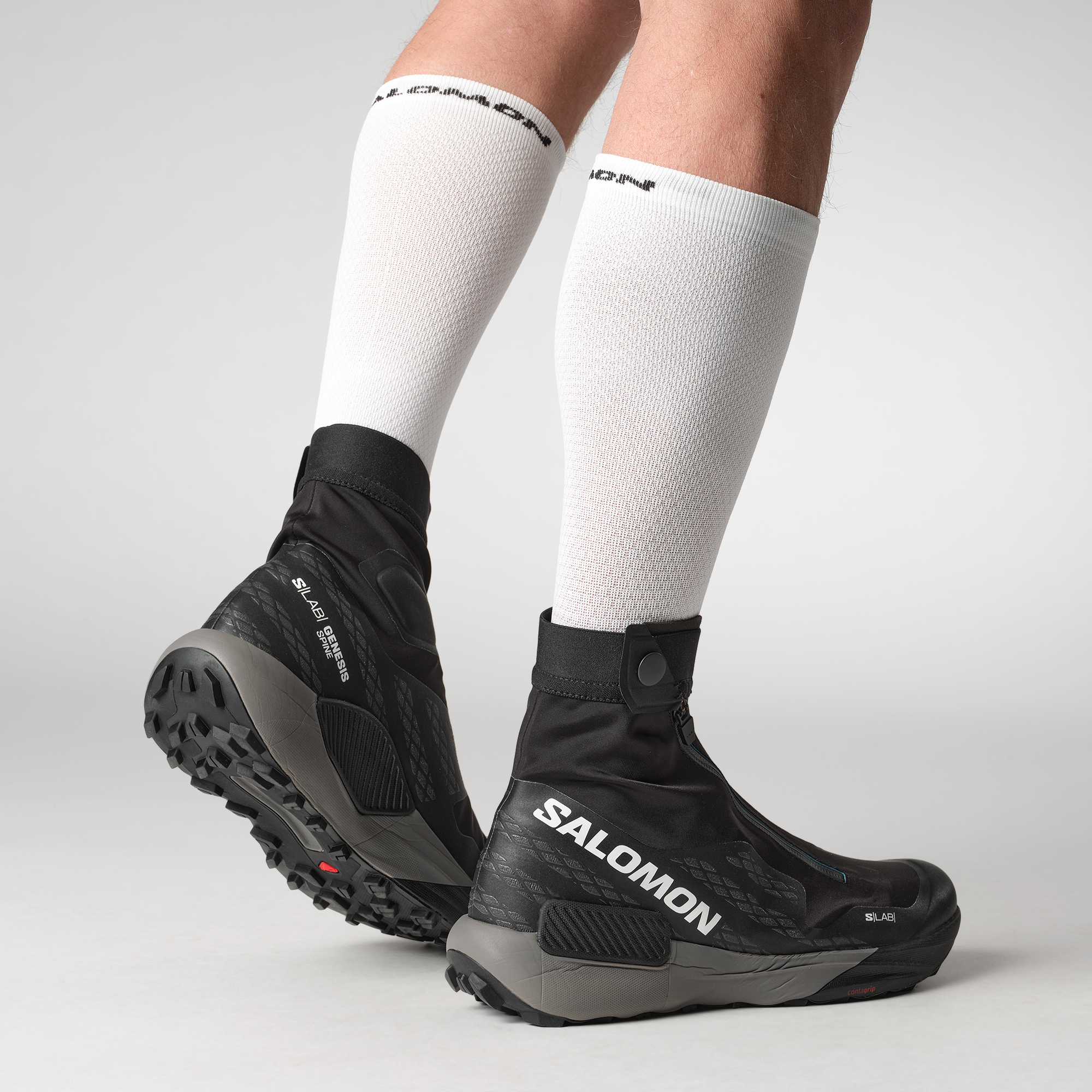 Salomon S/Lab Genesis Spine Trail Running Shoes Black